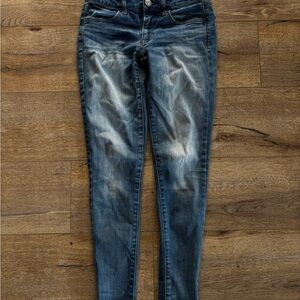 American Eagle Outfitters Women's Blue Jeans - Jeggings